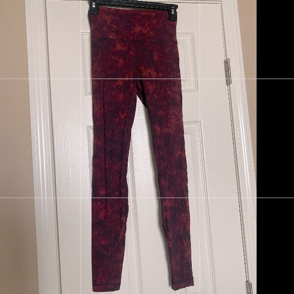 Lululemon Align Tights Red
